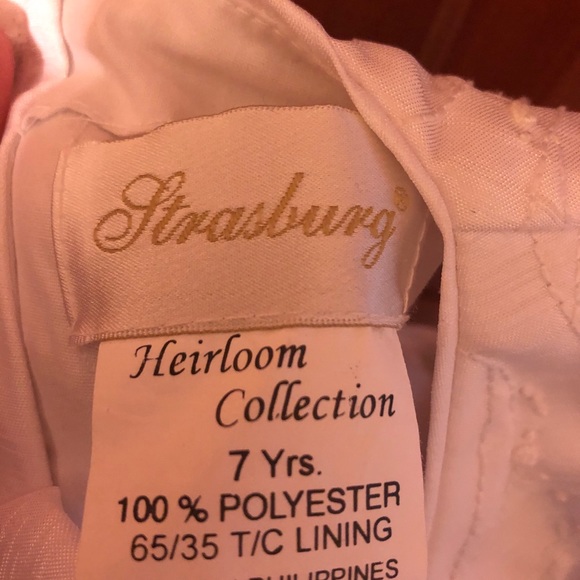Strasburg White Dress Youth 7 - Picture 6 of 6